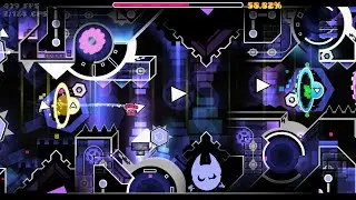 Psychedelic Blaze by OhNine (hard demon) - Geometry Dash