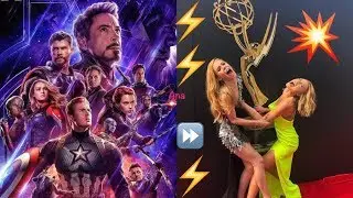 Hayley Erin vs Chloe Lanier | Emmy Award | They're fans of Avengers Endgame reactions!?  🤪