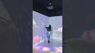 Visual shock: An immersive journey #interactive #projection