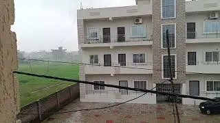 Heavy Rain with lighting in ranchi 
