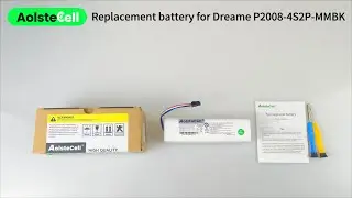 Replacement battery for Dreame P2008-4S2P-MMBK 14.4V 4800mAh 8 Cells