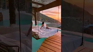 Imagine waking up here✨ #greece #sunrise