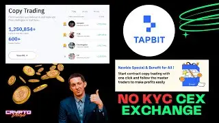 Copy Trading on TAPBIT - NO KYC 🤖 How to GET $130 BONUS 💰 FIND BEST TRADERS & EARN PASSIVE INCOME 📈