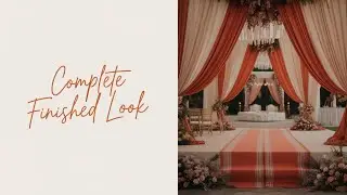 You Won't Believe the Quality of Our Mandap Chair Covers and Table Covers 9924799905
