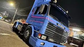 Colocar faixa da cabine Scania 113 top line