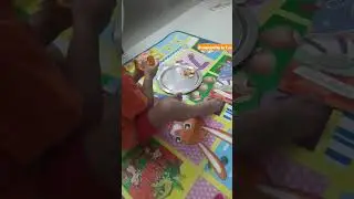 #2yearsold #kids #fruits #orange #peeling #selffeed