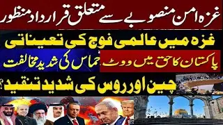 &ldquo;UN Backs Trump&rsquo;s 20-Point Gaza Plan|Why Pakistan Supported|Why China & Russia Abstained&rdquo;|full story
