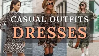 Casual Chic: Floral Print Dress Outfit Ideas for Effortless Style | 2024 Fashion Trends