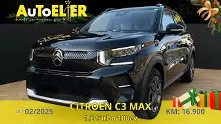 Citroen C3 MAX 1.2 turbo 100cv del 2025