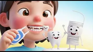 Healthy Habits Brush & Floss Song for Kids | Dental Hygiene, Teeth Care, Nursery Rhymes & Baby Songs