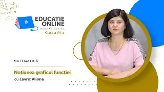 Matematică, clasa a VII-a, Noțiunea graficul funcției
