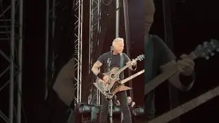 #JAMESHETFIELD PLAYING DUAL GUITAR #shorts #foryou METALLICA