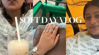 “a soft day”💌|packing|precollege prep|✨