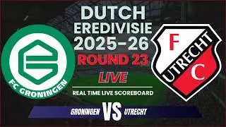 Groningen vs Utrecht Live Scores | 2025-26 Eredivisie Round 23