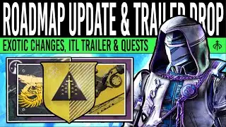 Destiny 2: ROADMAP UPDATE & LAUNCH TRAILER! New QUESTS, Exotic BUFFS, Final Shape Changes, Catalysts