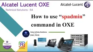 Alcatel OmniPCX Enterprise - How to use 'spadmin' command