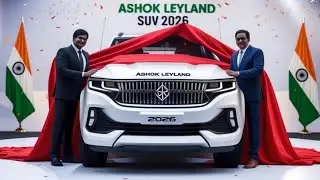 2026 Ashok Leyland Stile 7 Seater SUV White Review | माइलेज फीचर्स कीमत पूरी जानकारी 2026 SUV !