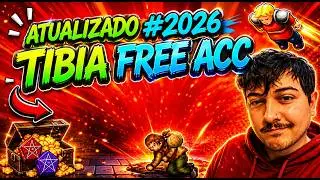 #tibia TUTORIAL COMO JOGAR TIBIA EM 2026 FREE ACCOUNT (tudo que voc&ecirc; precisa saber dos updates)