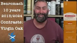 Benromach 10 years old Vintage 2013/2024 Contrasts: Virgin Oak also Virgin American Oak Cask Matured