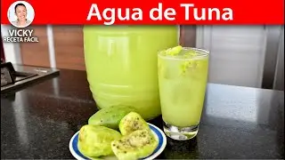 AGUA DE TUNA | Vicky Receta Facil