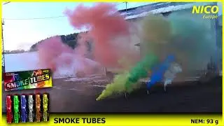 Nico Smoke Tubes im 6er Color Mix Set (ab 12 Jahre - Ganzj&auml;hrig verwendbar)