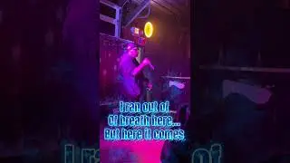 I almost ran out of gas there! 🤣🤣🤘🏼🤘🏼 #singer #karaoke #scream
