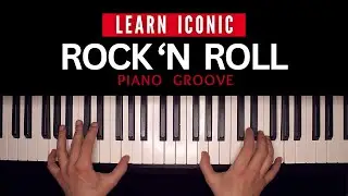 Famous 1950s Rock & Roll Piano Groove (Beginner Lesson)