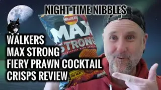 Boo Boo 👀 up the ICE CREAM😼 Walkers Max Strong Fiery Prawn Cocktail Crisps 😼 FOOD REVIEW