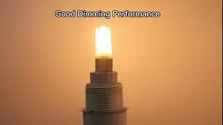 Makergroup Dimmable G9 LED Light Bulbs 120V, 35W T4 G9 Halogen Equivalent, Warm White 2700K 3000K