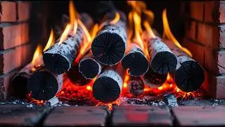 Cozy Fireplace 🔥 Relaxing Fire Ambience in Perfect Loop | 4K