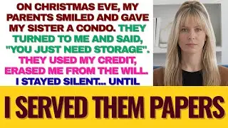 On Christmas Eve, My Parents Gave My Sister the Keys to a LUXURY CONDO Then Told Me, ‘You Just.....