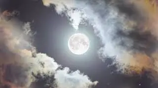 Romantic Full Moon Relaxing and Captivating Background Ambient Chillout Lounge Mediation