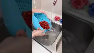 🛁 2in1 Happy Drainage Multipurpose Basket - Mix/Random Colors for Every Home! 🌈