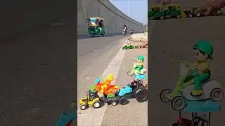 Big and Small Size Remote Control 2 Tractor - Unboxing and Review 🤪