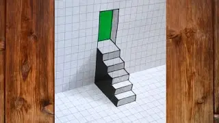 💥Easy 3d drawing on pencil for beginners ll easy 3d hole art 🎨