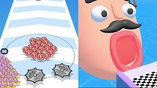 Stacky Icecream Vs Food Run- Satisfying Gameplay Walkthrough - All Level Max Tiktok