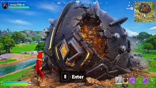 Destroying The DARK HARVESTER in Fortnite