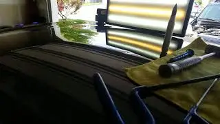 Hail Damage Subaru Hood Before Paintless Dent Repair Boise, Idaho