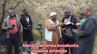 Kwa chemka maswali hatari yaletwa kiwanjani moto sana leo walokole wajaribu kupinda kimeeleweka