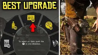 Red Dead Redemption 2 - THE BEST UPGRADE! Carry 99 Of Every Item!