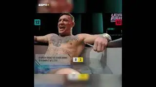 Bruce Buffer really asked about Conor&rsquo;s submission loss to Khabib in front of him 😅 #TUF31