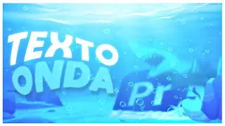 Como FAZER Efeito TEXTO ONDA ? Texto ONDULADO - Adobe PREMIERE