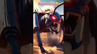 Giant Cheenti Attack 😱 | AI Fiction Horror Story | Part 1 | #aivideo #shorts #trending