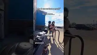 Bikers Helping Each Other