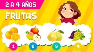 ADIVINA LAS FRUTAS - EDUCACION INFANTIL DE 2 A 4 A&Ntilde;OS - APRENDE LAS FRUTAS PARA NI&Ntilde;OS DE 2 A&Ntilde;OS