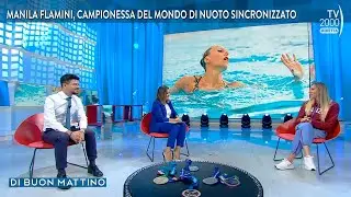 Di Buon Mattino, 19 settembre 2022 - Manila Flamini, campionessa di nuoto sincronizzato