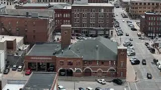 7/22/24 - Burlington, Iowa - Central Fire Station - Drone Footage