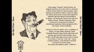 The Harold Peary Show - Audition Show