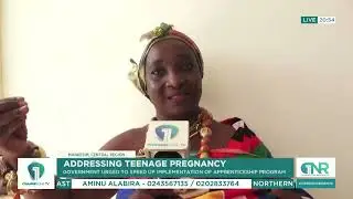 Addressing Teenage Pregnancy: Gov&rsquo;t Urged to Fast-Track Apprenticeship Program