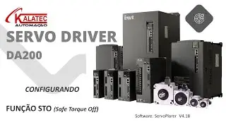 Servo Motor KALATEC -INVT:  Como configurar o recurso  STO nos servos motores?